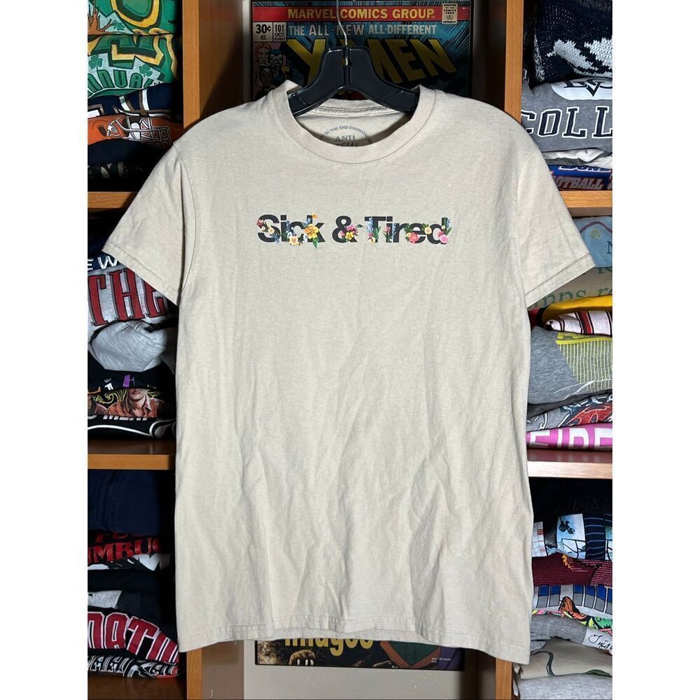 Anti Social Social Club Sick & Tired Flower Tee